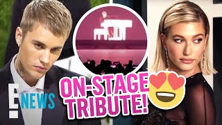 Justin Bieber's Special On-Stage Tribute to Wife Hailey | E! News