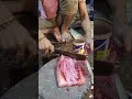 delicious big threadfin fish cutting by expert fish cutter part 1 shorts fishing fish