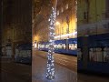 2022 zagreb advent tramvaj na zrinjevcu