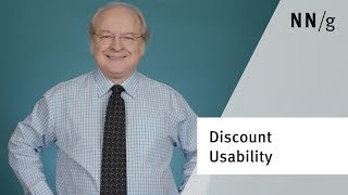 Discount Usability 30 Years