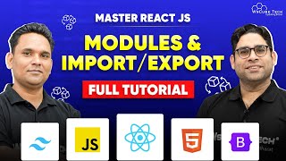 Import/Export Module Concept in React JS (Full Guide) | Master React JS Course