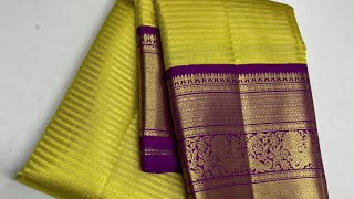 4 exclusive kanchi silk sarees directly from weavers at 15500/- || watsapp 9901505834