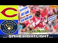 Cincinnati Reds Vs. Milwaukee Brewers (08/10/24) GAME Highlights | MLB Season 2024