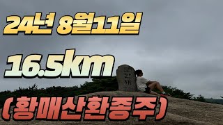 2024년8월11일 [황매산 환종주]16.5km [Hiking]