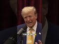 😂 Donald Trump Tells Joe Rogan: 'You're a Khabib Person, Not a Kamala Person!' 🥊 #shorts