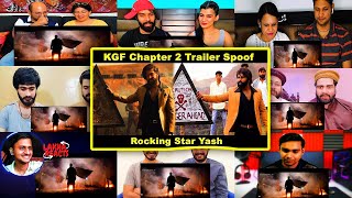 KGF Chapter 2 Trailer Spoof | Yash | Sanjay Dutt | Raveena OYE TV | Mashup Reaction Factory