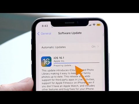 What does 'Preparing Update' mean in iOS and how to fix it