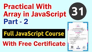 Practical With Array in JavaScript Part 2