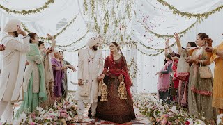 Our Wedding Highlight | Manveer & Preetkiran | 2023 | Punjabi Sikh Wedding | FRAMES AND STORIES