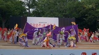 疾風乱舞さん 日曜•神宮会館 原宿表参道元氣祭スーパーよさこい2017