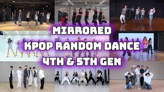 [MIRRORED] ULTIMATE KPOP RANDOM DANCE | 4TH & 5TH GEN | POPULAR & ICONIC