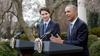 President Obama and Prime Minister Trudeau Hold a Joint Press Conference