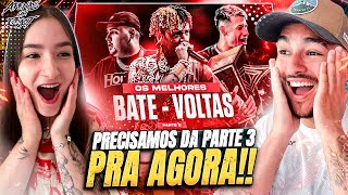 OS MELHORES BATE VOLTAS DAS BATALHAS!😱 PARTE 2 | Apenas um react