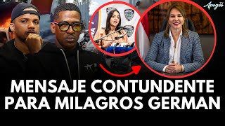 EX POLICÍA SE ENFRENTA DIRECTAMENTE A FARIDE RAFUL Y MILAGROS GERMÁN (TOLENTINO TIENE RAZON)