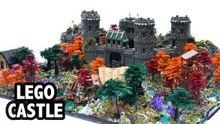 LEGO Forest Castle with Invading Army | Brick Fiesta 2019