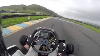 Good times on a damp Sonoma kart track!