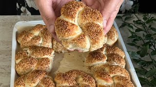 Dışı çıtır içi yumuşacık Simit poğaça 🥯