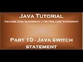 Java switch statement