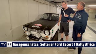 Garagenschätze: Seltener Werks-Ford Escort 1 für die Rallye Afrika von Hannes Wallner nachgebaut