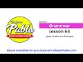 grammar lesson 64 pero vs sino vs sino que