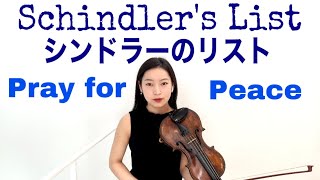 【平和の願いを込めて】シンドラーのリスト ジョンウィリアムズ Schindler’s List - John Williams