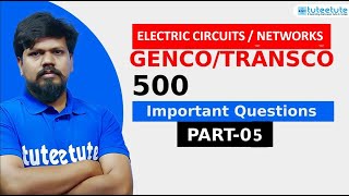 TS GENCO | 500 Important Questions With Explanations Part_05 #tsgenco #tstransco #genco EEE & ECE