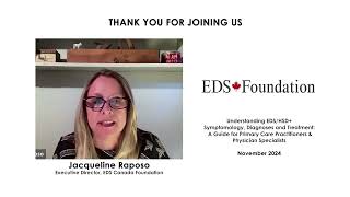 Thanks for Watching our 2024 Conference: Understanding EDS/HSD+ Symptomology, Diagnoses \u0026 Treatment