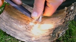 How To Create Really Big Sparks With A Swedish Firesteel