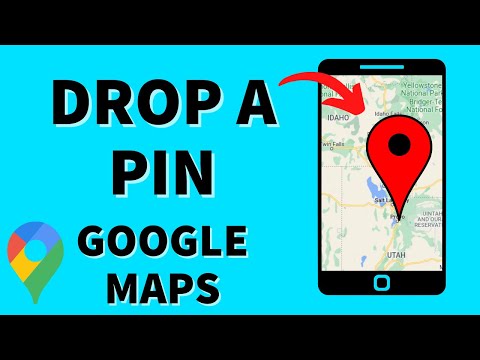 How to place a pin on Google Maps