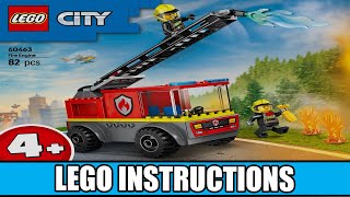 LEGO Instructions - City - 60463 - Fire Engine