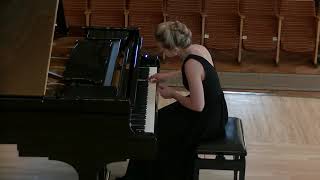 Adele Daunoraviciute Piano  F.Chopin Ballade No  4 in F minor, Op  52