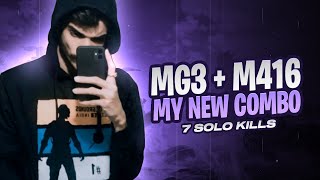 TRYING MG3 FOR THE FIRST TIME IN SCRIMS  - 7 SOLO KILLS