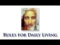 Christ's Rules for Daily Living