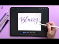 procreate lettering for beginners digital calligraphy tips