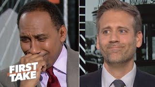 ‘Max got me on this one’ – Stephen A. can’t defend LeBron over Kawhi | First Take