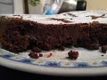 Torta light vegana di zucca e cioccolato fondente. Senza uova, senza burro, senza lattosio