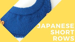 Japanese Short Rows Knitting In The Round