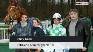 Cédric Boutin, entraîneur de Norwegian Sir (18/03 à Saint-Cloud)