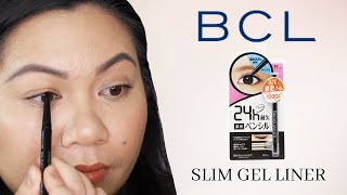 BCL BrowLash Ex Slim Gel Pencil Liner | Wear Test \u0026 Review | What You Need To Know Before You Buy