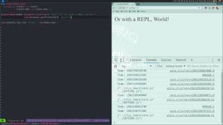 ClojureScript, CIDER REPL and figwheel integration example