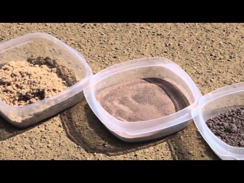 What is MLB infield dirt made of?
