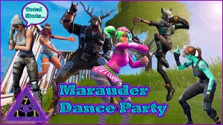 Fortnite Marauders Emote Dance Party & Fashion Show & Tell Jokes when no one is watching Spy Within