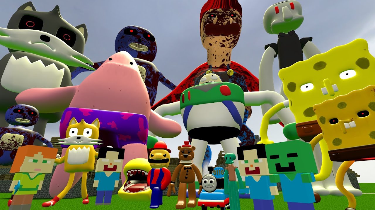 Memes 3d Nextbots Chase Gmod Youtube