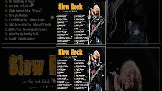 Top Slow Rock Ballads 70s 80s 90s 🎙 Bon Jovi, Led Zepplin, Nazareth, Scorpions, Aerosmith...