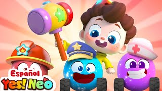 Golpea los Coloridos Huevos Sorpresa | Yes! Neo - Canciones y Caricaturas para Niños