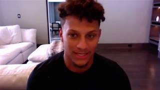 Patrick Mahomes' Contract Extension Press Conference