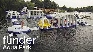 A day at Thorpe Lake Aqua Park | flinder team social