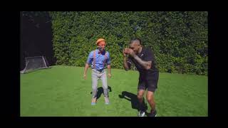 Blippi does the griddy
