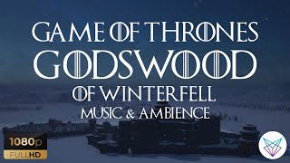 Game of Thrones Ambience Music | Godswood of Winterfell | Relax | Sleep | Study | Focus | Snow Fall
