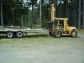 hyster forklift start up and operating.